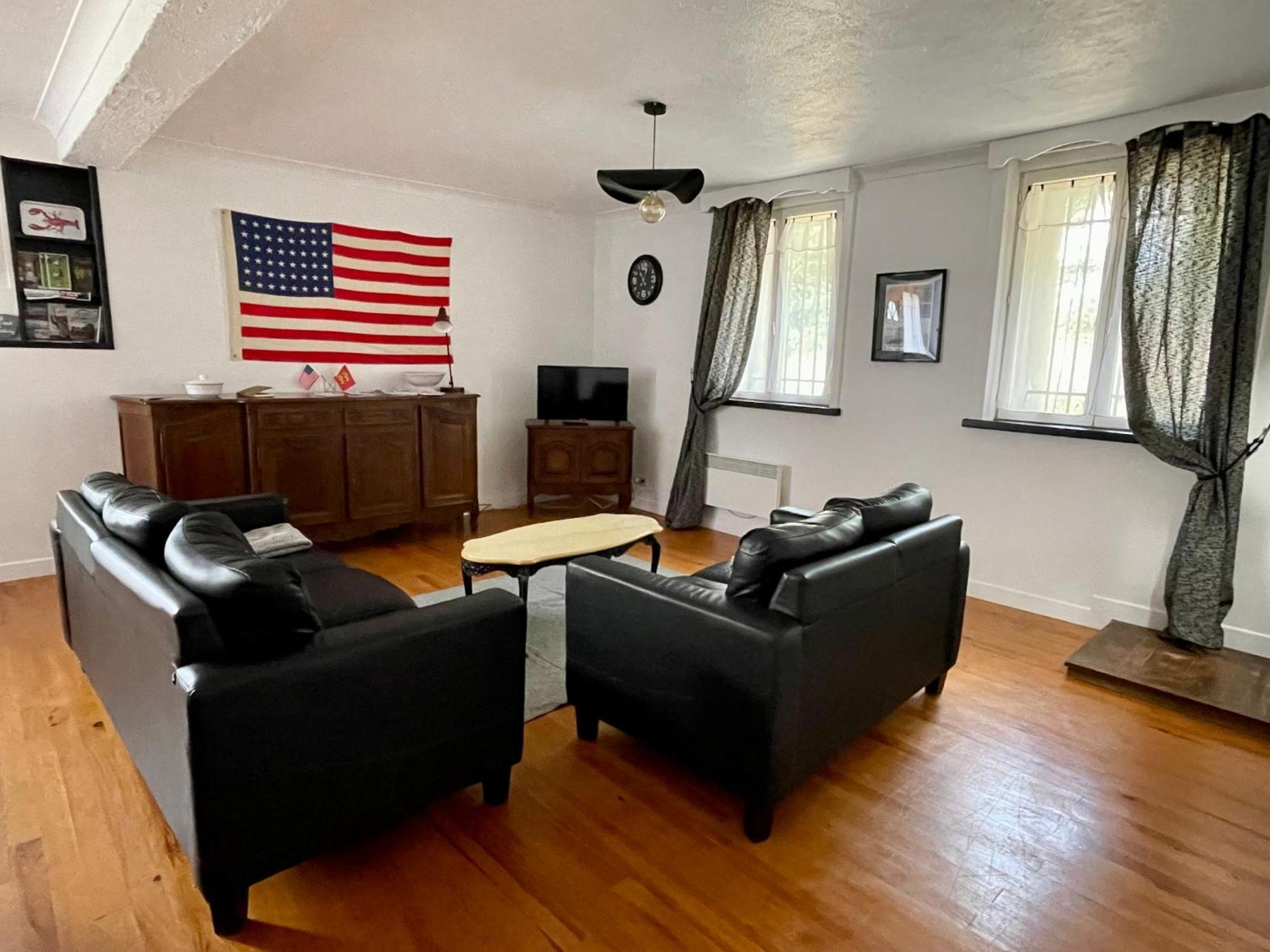 Gite Omaha 3 Etoiles - La Ferme Delaunay Saint-Come-du-Mont エクステリア 写真
